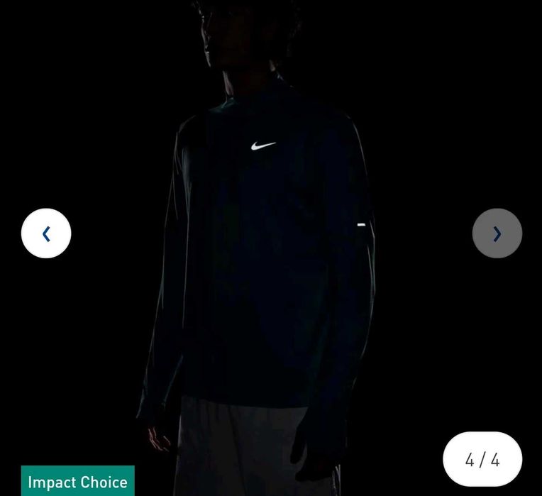 NIKE DRI-FIT Element Half-Zip Men's Running Shirt