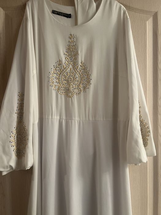 Белое Платья для келинки