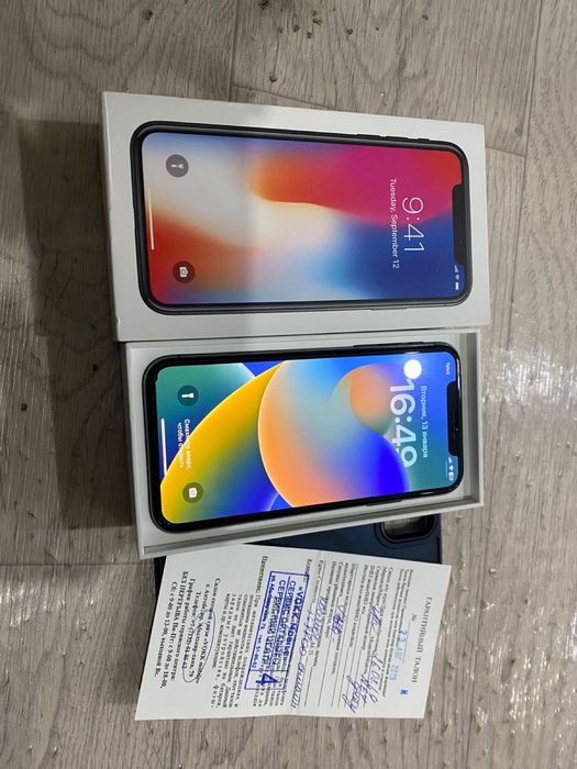 Айфон X 64гб в идеально