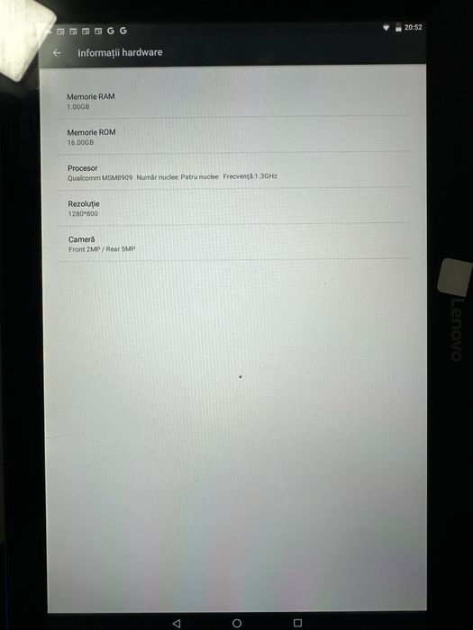 Vand Tableta Lenovo 10 inch