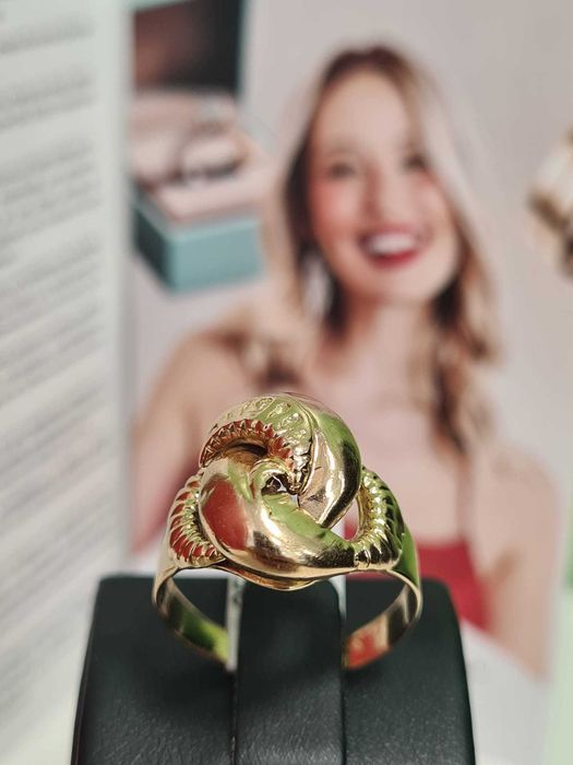 Inel aur 18k 3.85g (b68165.5/AG2 Tudor1) Garantie 2 ani!