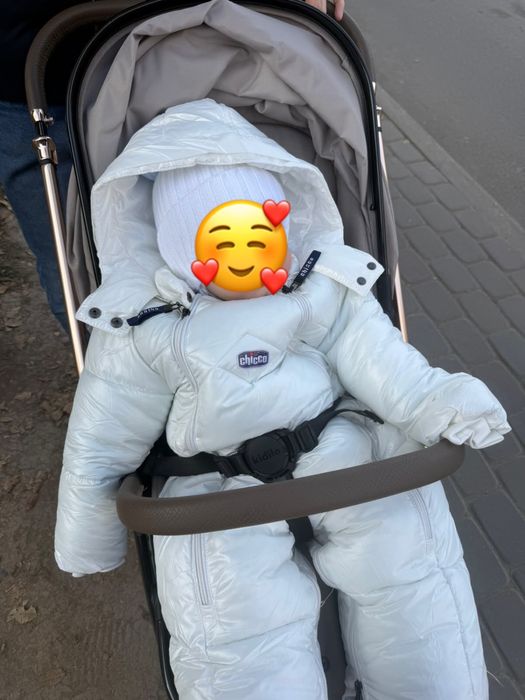 Зимний детский комбинезон