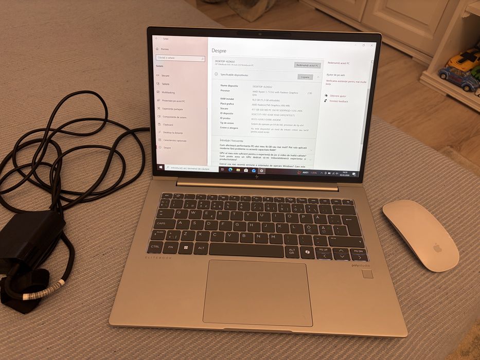 Vand laptop hp elitebook  645 14 inch g11