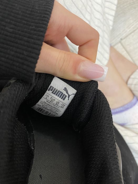 Adidasi sport Puma all black