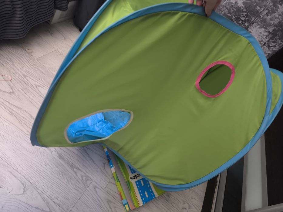 Игровой домик и тоннель от IKEA