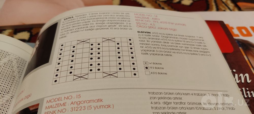 Книга для вязания kartopu, alize, nako