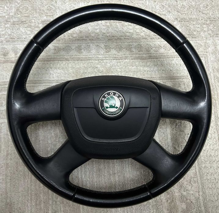 Volan Skoda Piele Superb/Octavia/Fabia/Roomster/Yeti