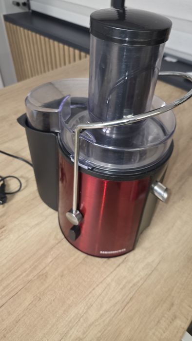 Storcator de fructe HEINNER TurboMax XF-1000RD, 1000W, 2 viteze, rosu