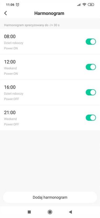 2 броя WiFi Умен Контакт 16A Tuya с Електромер Смарт Щепсел Smart Life Таймер