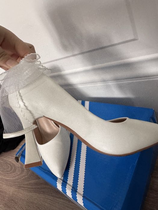 Туфли 6-7см с бантиком