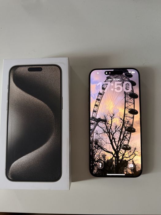 iPhone 15 Pro Max 256GB Natural Titanium