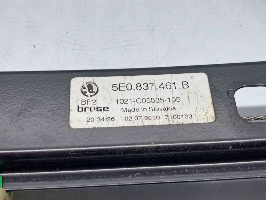 Macara electrica geam stanga fata Skoda Octavia 3 Combi (5E5) [Fabr 20