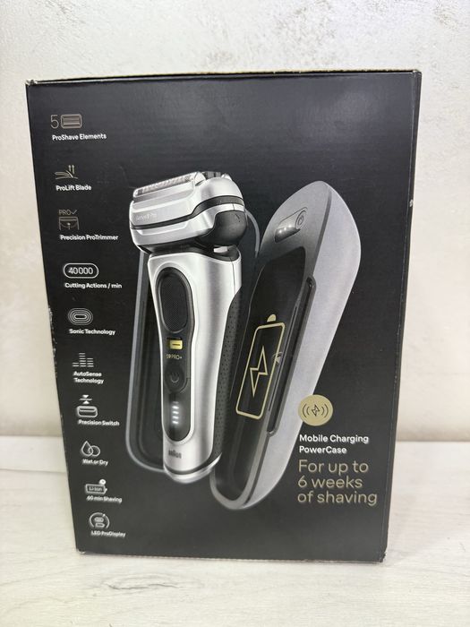 Aparat de barbierit Braun Shaver Series 9 Pro+ 9577cc silver sigilat !