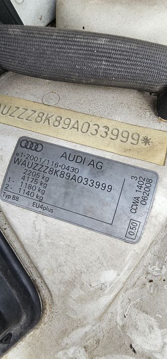 Motor Audi A4/A5/A6/Q5 3.0 TDI CCWA