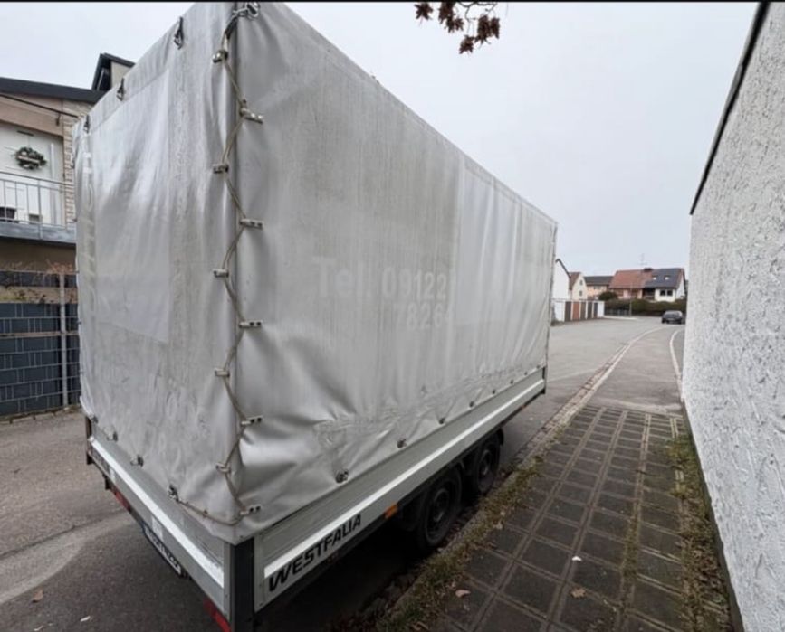 Remorca tandem Westfalia 2000 kg