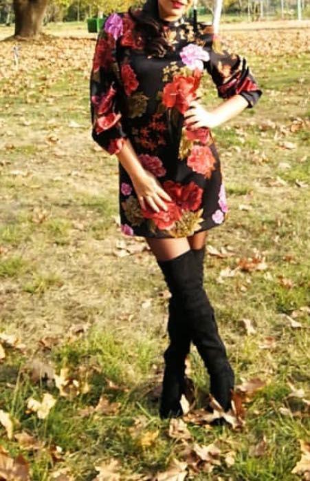 Рокля Zara права кройка