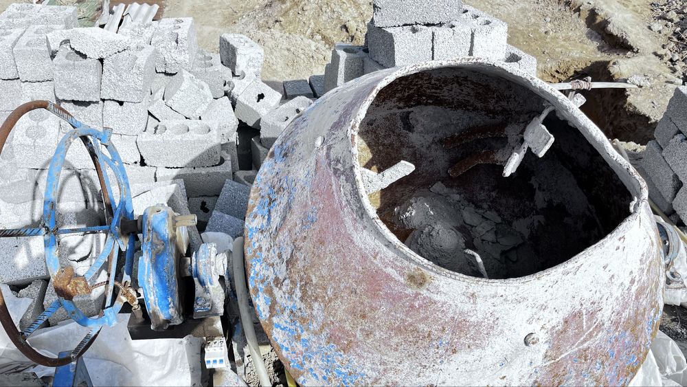 Шлакоблок аппарат мишалка