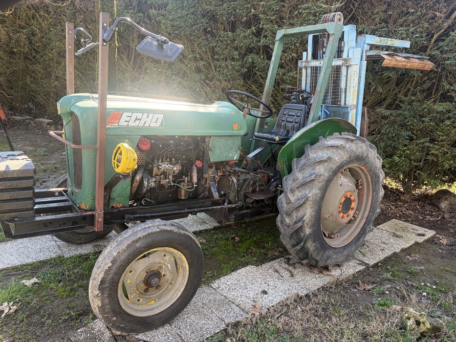 Tractor fiat cu stivuitor fiat 35 cp