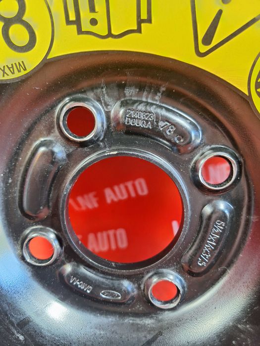 Roata Rezerva 4x108 14'' OEM FORD Fiesta 175/65/14 - CA NOUA