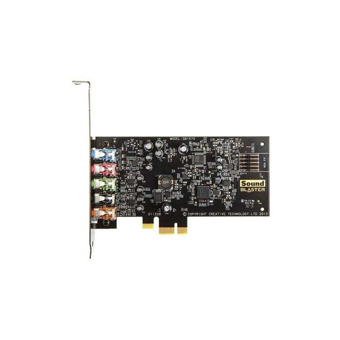 Звукова карта Creative Sound Blaster Audigy Fx (SB1570)/5.1//PCIe/Low Profile/Кутия/Гаранция