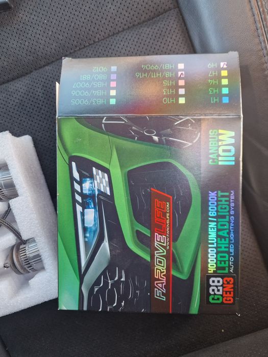 Лед Крушки H8 Фарове лайф