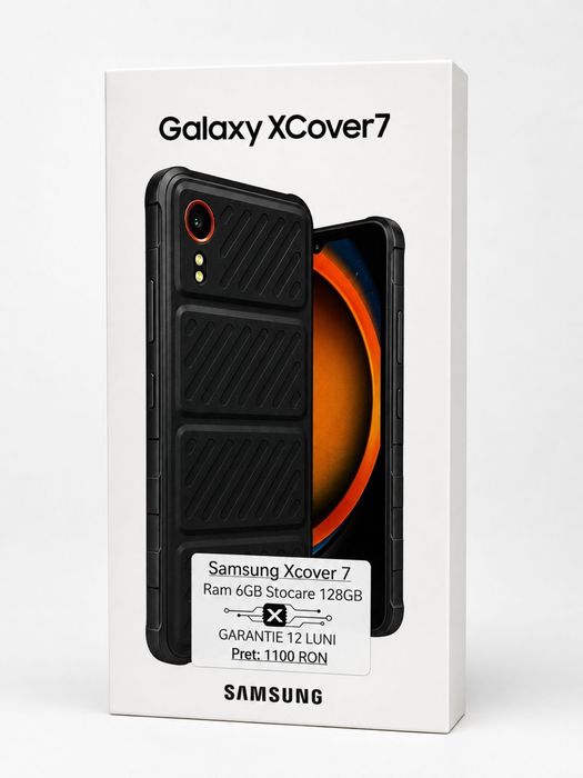 Samsung Xcover 7 128GB Impecabil/Garantie 24 luni/Factura/Rate/ Avans 0