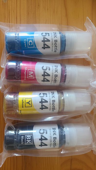 Мастило за всички принтери Epson Ecotank Epson 102, 104, Epson 522/544