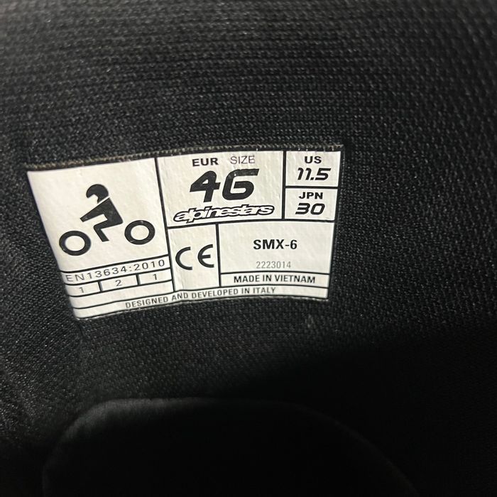 Мото ботуши Alpinestars SMX-6 - 46 размер