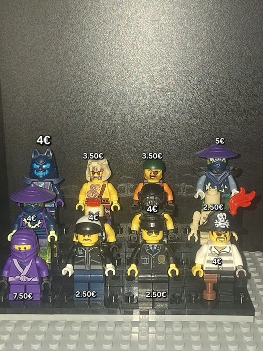 Lego ninjago фигурки