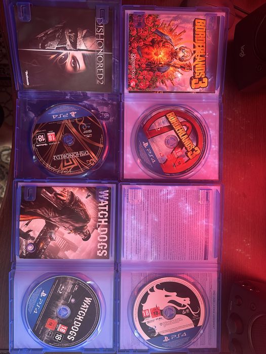 Jocuri PS 4 - pachet 8 bucati stare foarte buna