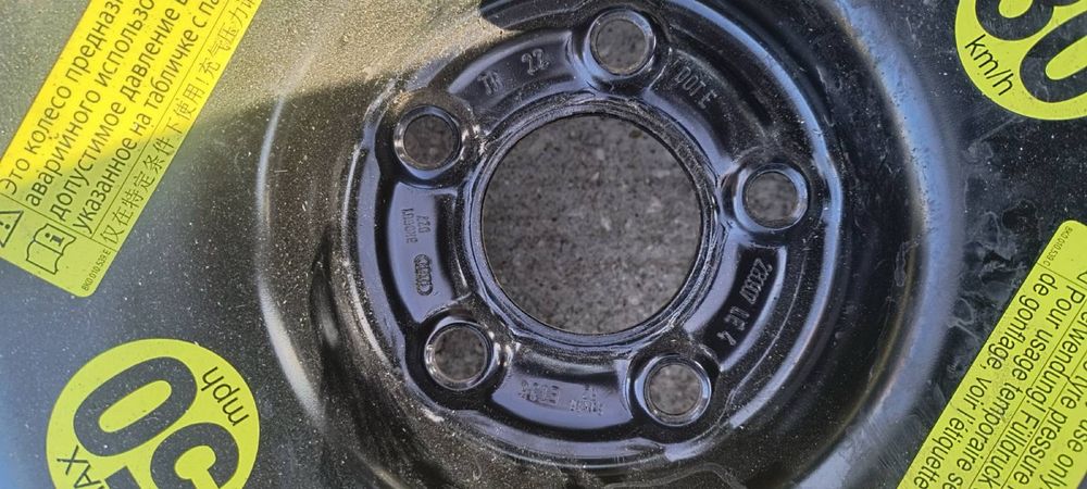 Патерица / резервна гума Audi Vw Seat 5x112 18 цола