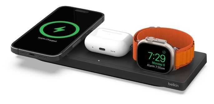 Новый Belkin 3-in-1 Wireless Charging | Оригинал