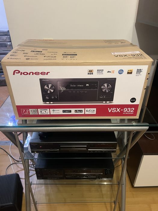 Receiver 7.1 Pioneer VSX932 Dolby Atmos, bluetooth, Wifi, Arc