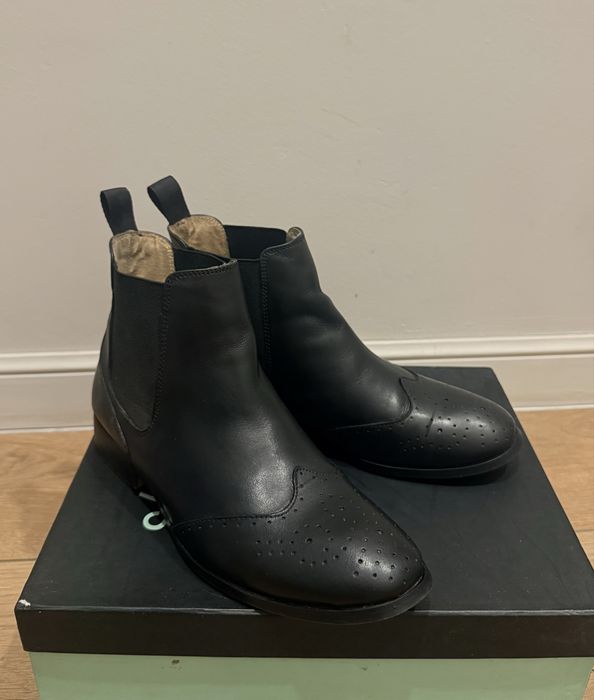 Кожаные ботинки Челси ТОРГ