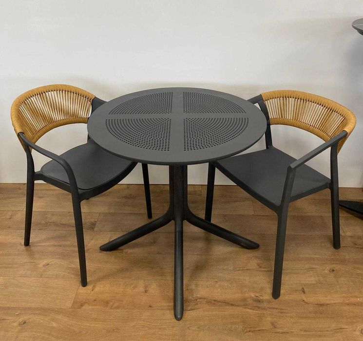 Scaun terase HoReCa Rope din polipropilenă, spatar sfoara