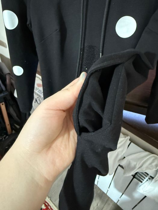 Платье с копюшеном