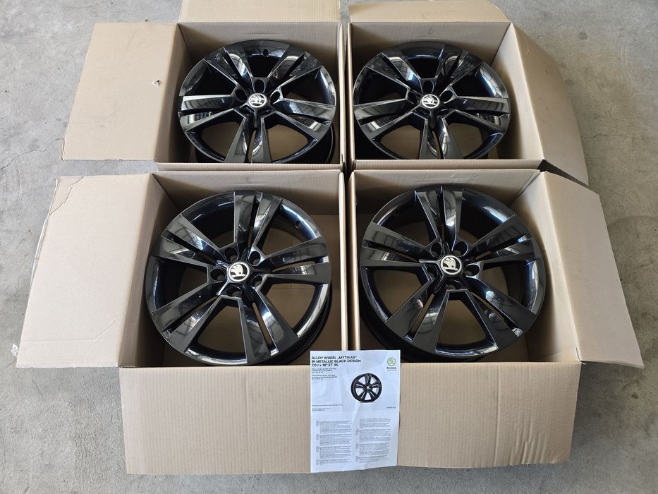 НОВИ Джанти 18 / 5х112 - Skoda Karoq, Kodiaq и др. 5x112