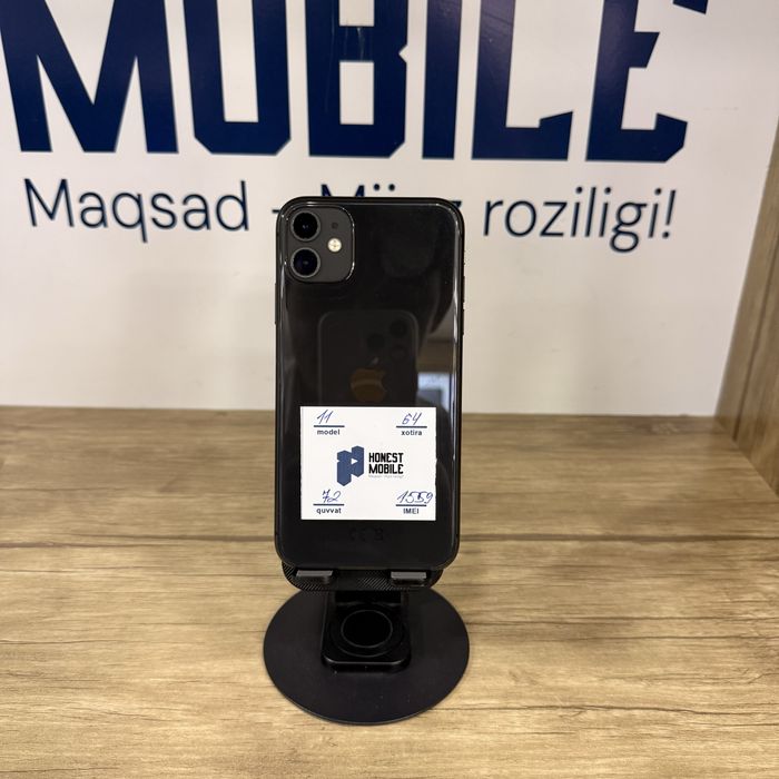 iPhone 11 black 64gb