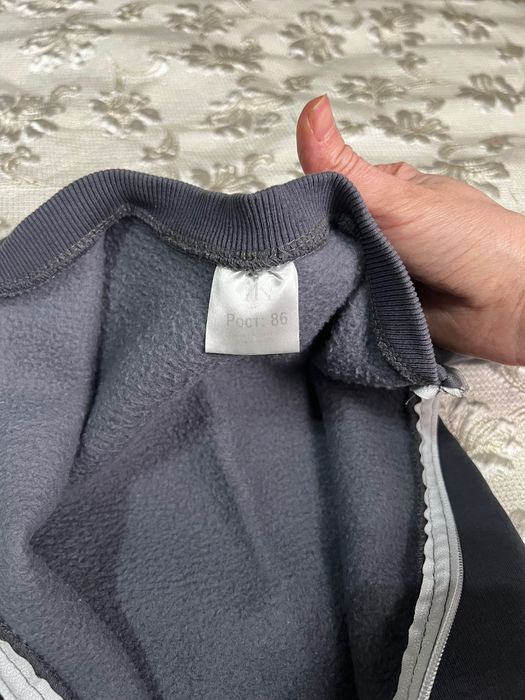 Флисовый комбинезон осенний, размер 86