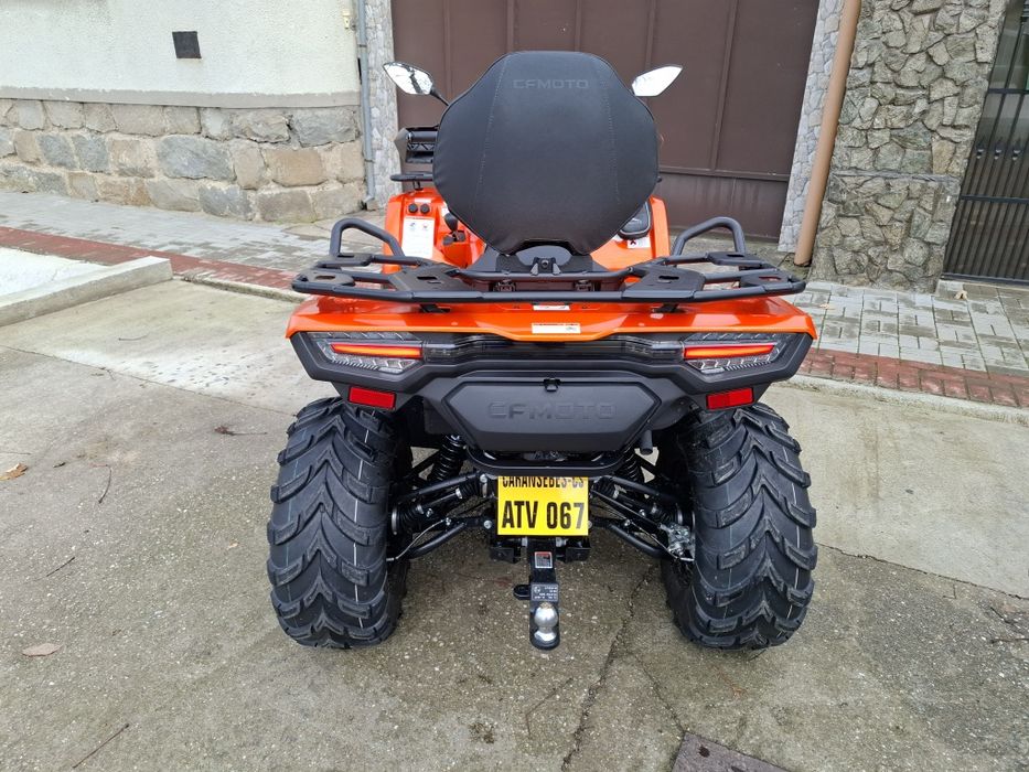 CF MOTO 520T3/2025/407 Km Nou Înmatriculat Primărie Cu Carte R.A.R