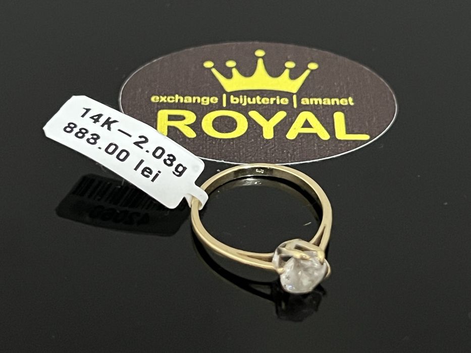 Bijuteria Royal CB : Inel dama aur 14k 2,03 grame