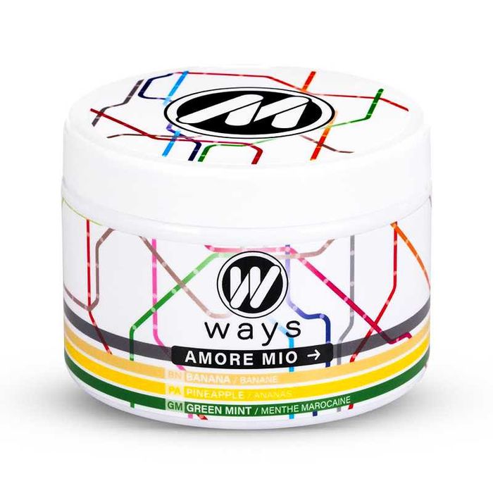 Aroma narghilea 200gr, Ways, Fara tutun si fara nicotina