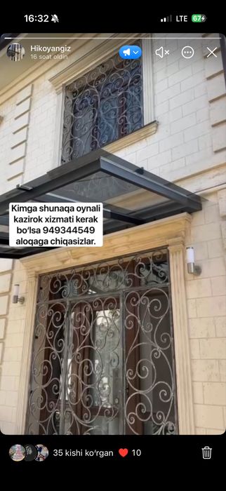 Darvoza naves reshotka perila oynlai kazirok svarka ishlarini qilamiz