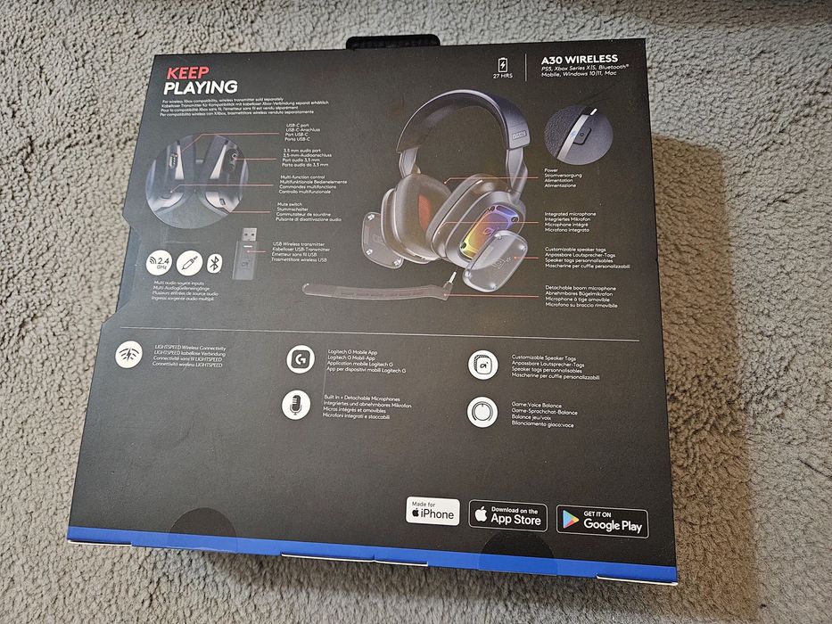 Casti Gaming Wireless Logitech Astro A30, Playstation 5 PS/PC