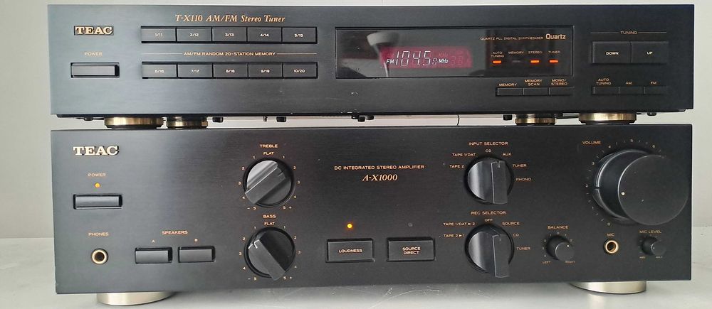TEAC T-X110 Tuner Digital Stereo pt Linie Hi-Fi amplificator