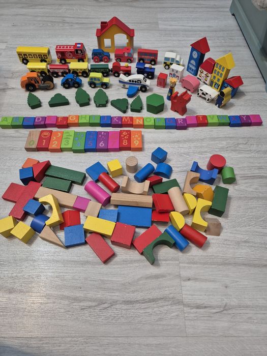 Joc construcție lemn