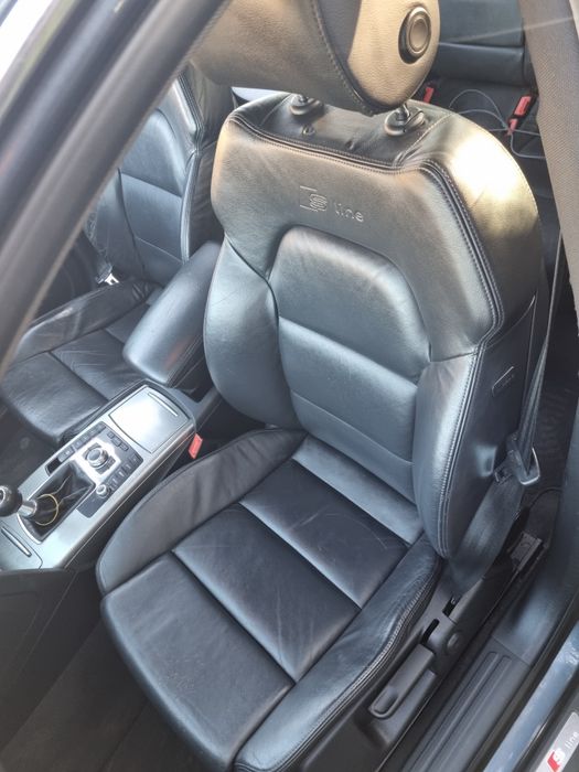 Седалки S line за Ауди А6 Ц6 4Ф стават за комби и седан 05-2010г