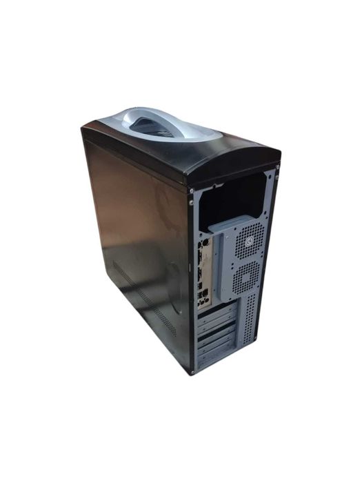 Carcasa cu maner PC Tower ATX Negru/Argintiu (fara sursa)