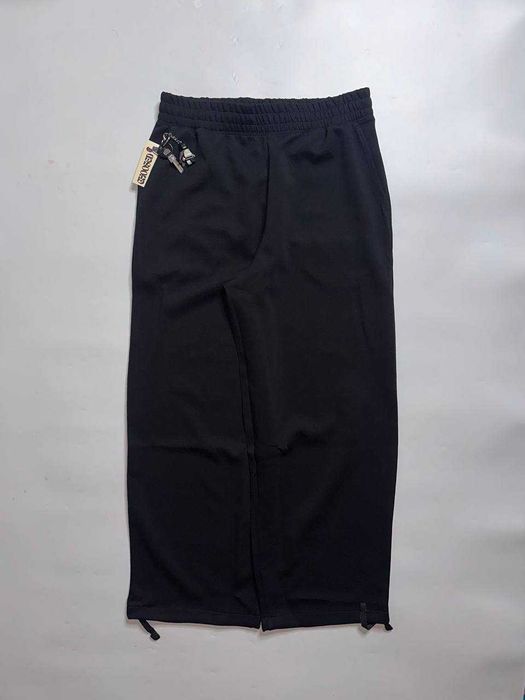 Штаны широкие черные бренд