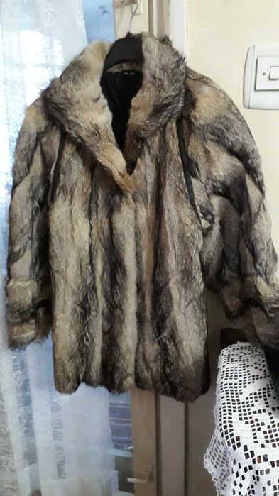 Haina NOUA blana naturala mas.48-50 XXL medie MOV merinos molton